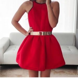 Nameless Neoprene Skater Dress